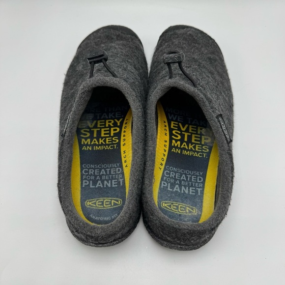 Keen Howser III Clog Slide Gray Men’s Size 8 Felt Comfort Slip On main image 9